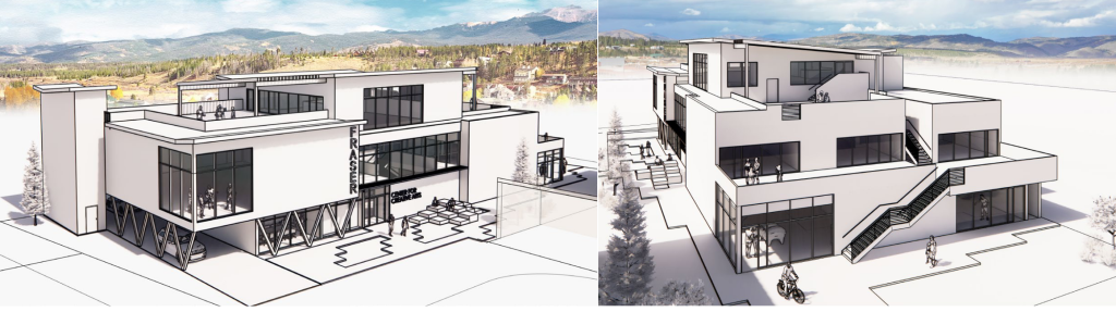 These new renderings show the vision for the future Fraser Center for the Creative Arts building.