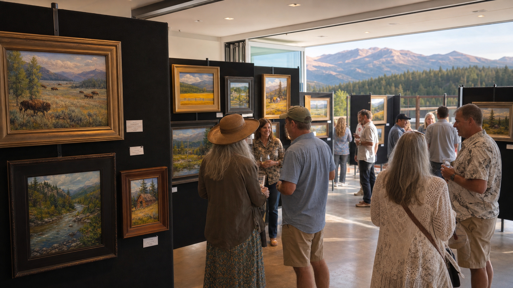 plein air at altitude art preview show